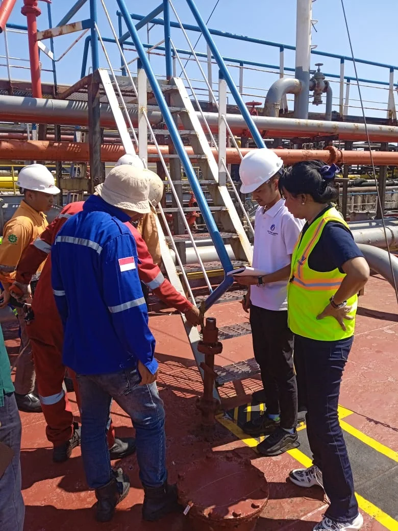 SOUNDING KAPAL AFTER LOADING